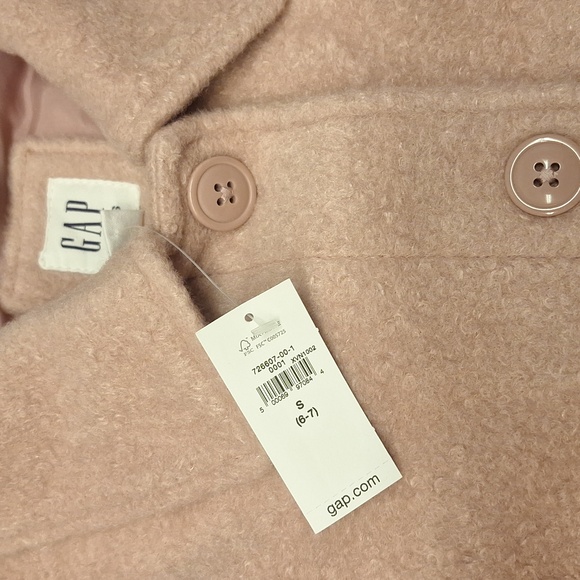 NWT GIRLS 6-7 GAP Peacoat - Picture 2 of 3